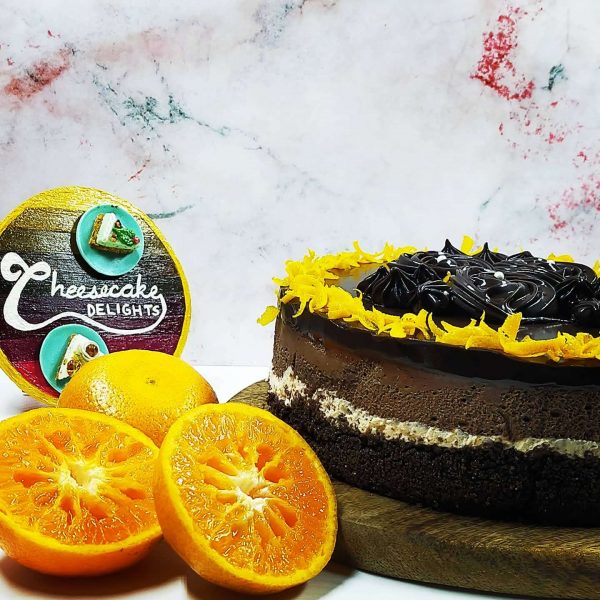 Buy Orange Dark Chocolate Cheesecakes in Pune